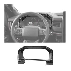 Carbon Fiber Dashboard Panel Cover Trim Interior for 2022-2024 Ford Expedition